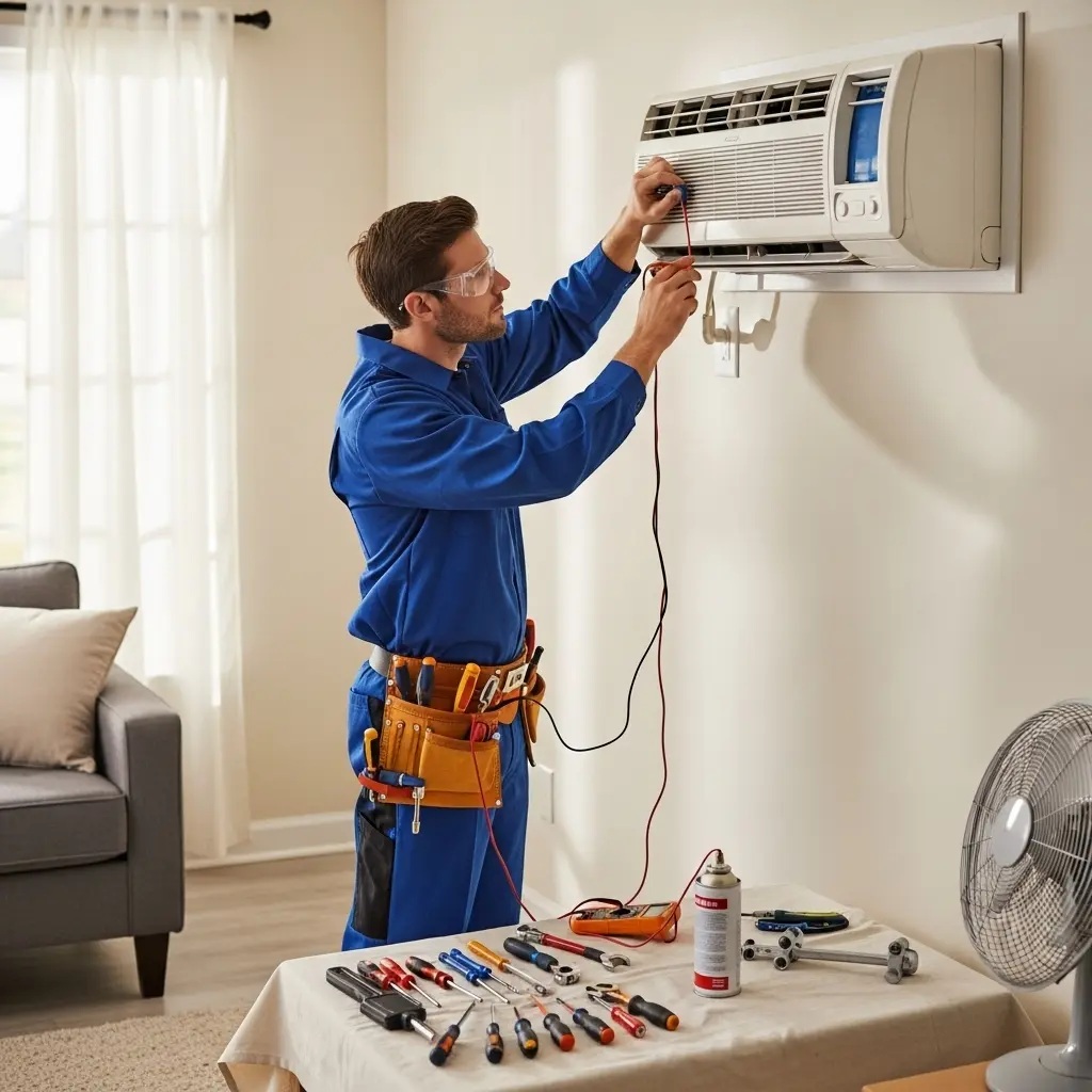 Çiğli Ariston Ariston klima gaz dolumu ve bakım – Enerji verimliliği artırıldı. - Teknik servis örneği